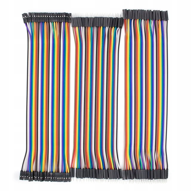 Przewody arduino 40 sztuk 20cm męsko-męskie, M-M płytki stykowe — zdjęcie produktu