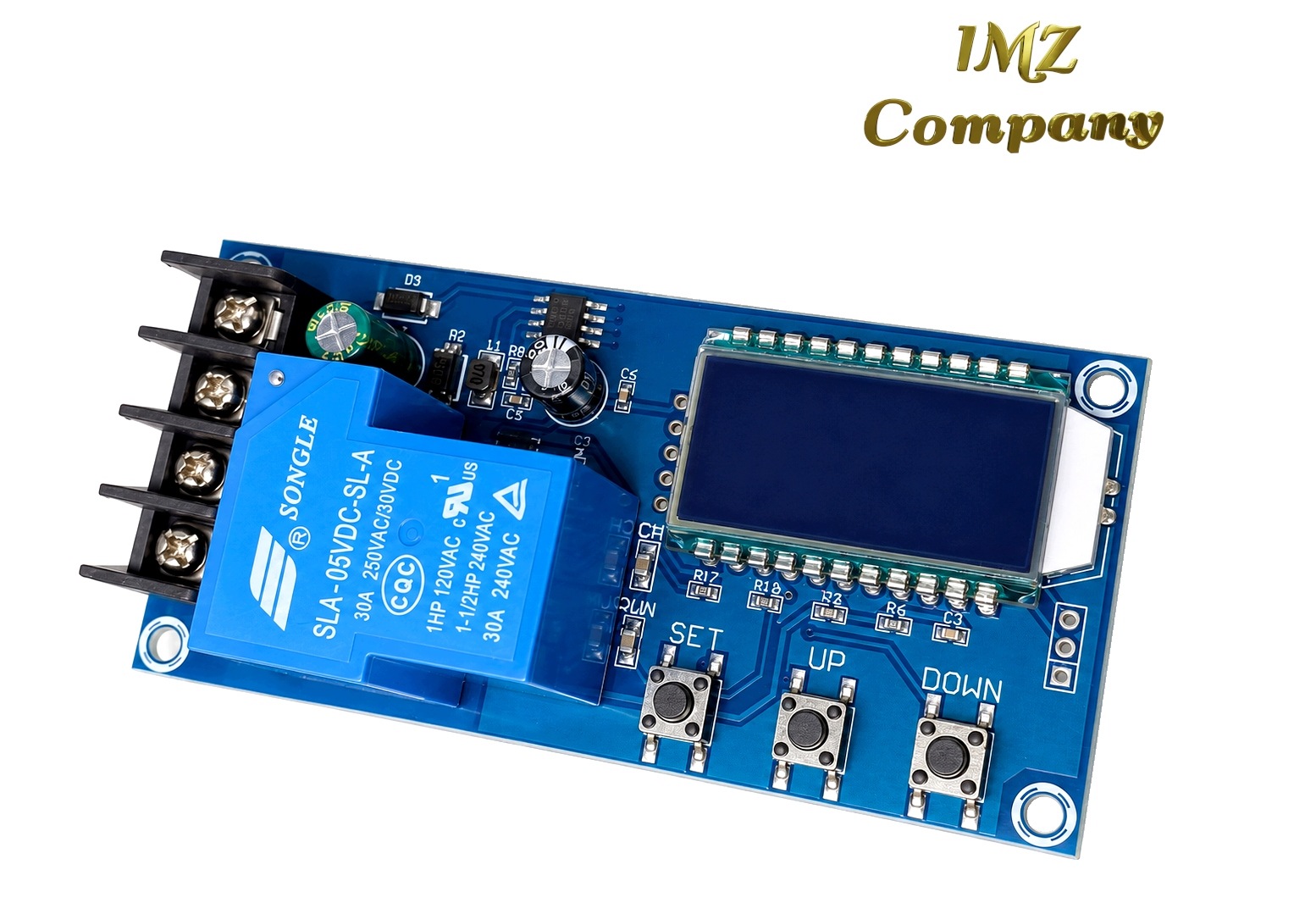 IMZ Moduł ładowania akumulatora HCW-L30A 6-60V 30A LCD UART — zdjęcie produktu