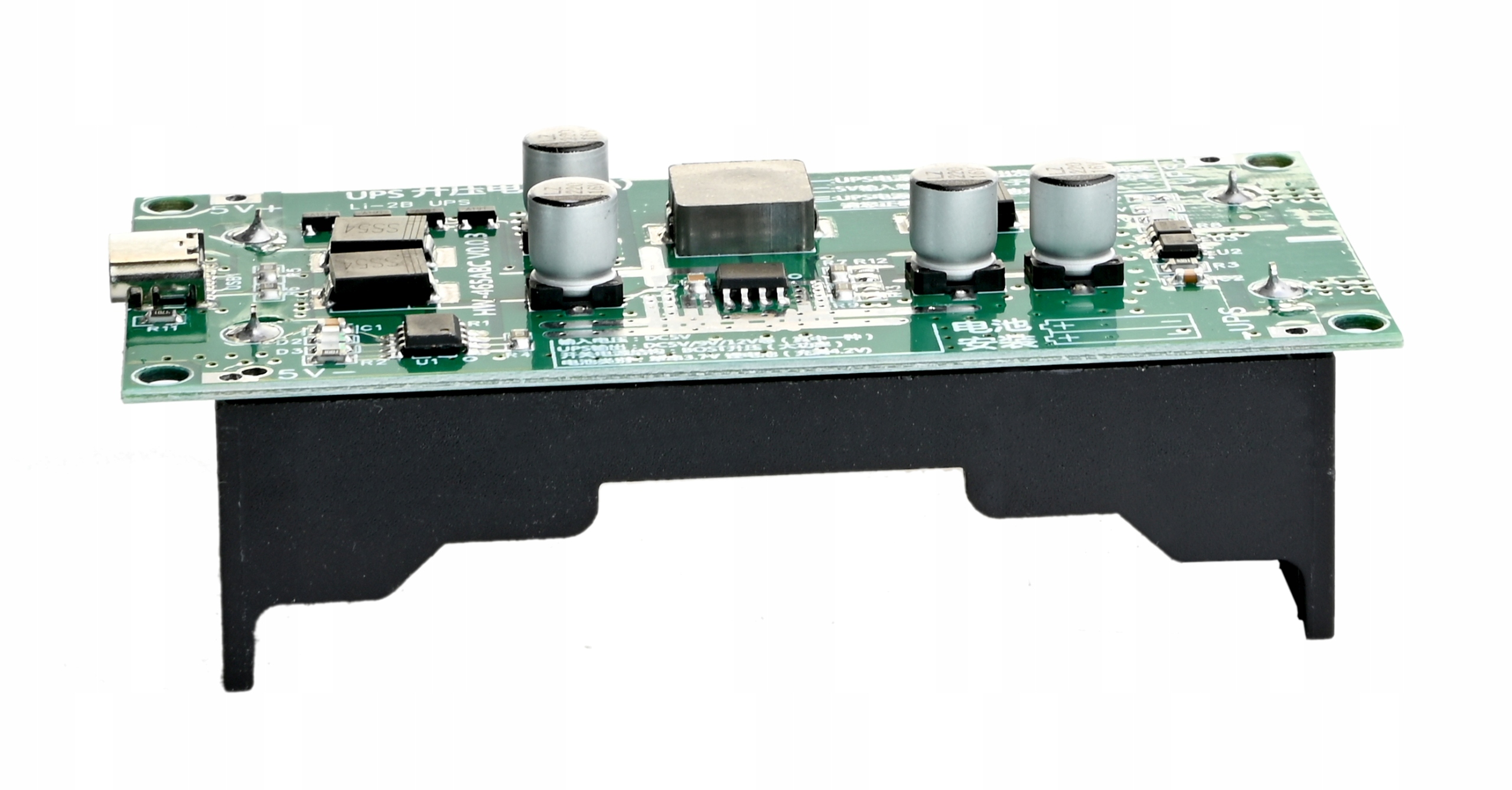 Gotowy moduł zasilania akumulatorowego USB-C 5V 3A ogniwo Li-Ion 18650 2P — zdjęcie produktu