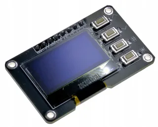 IMZ Wyświetlacz panel OLED 0.96" SSD1306 I2C z 4 przyciskami WHITE