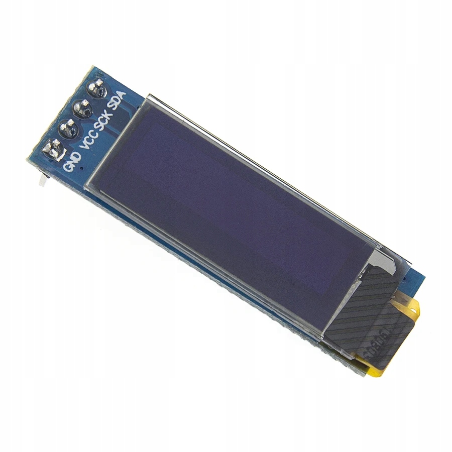 Wyświetlacz OLED 0,91 I2C 3-5V SSD1306 Biały
