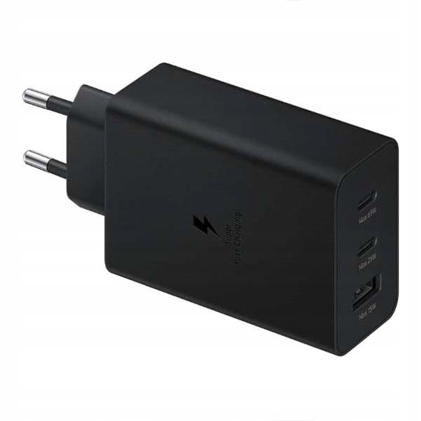 Litte Ładowarka sieciowa USB+2XTYP-C 65W (45) PD PPS Czarny EP-T6530 — zdjęcie produktu