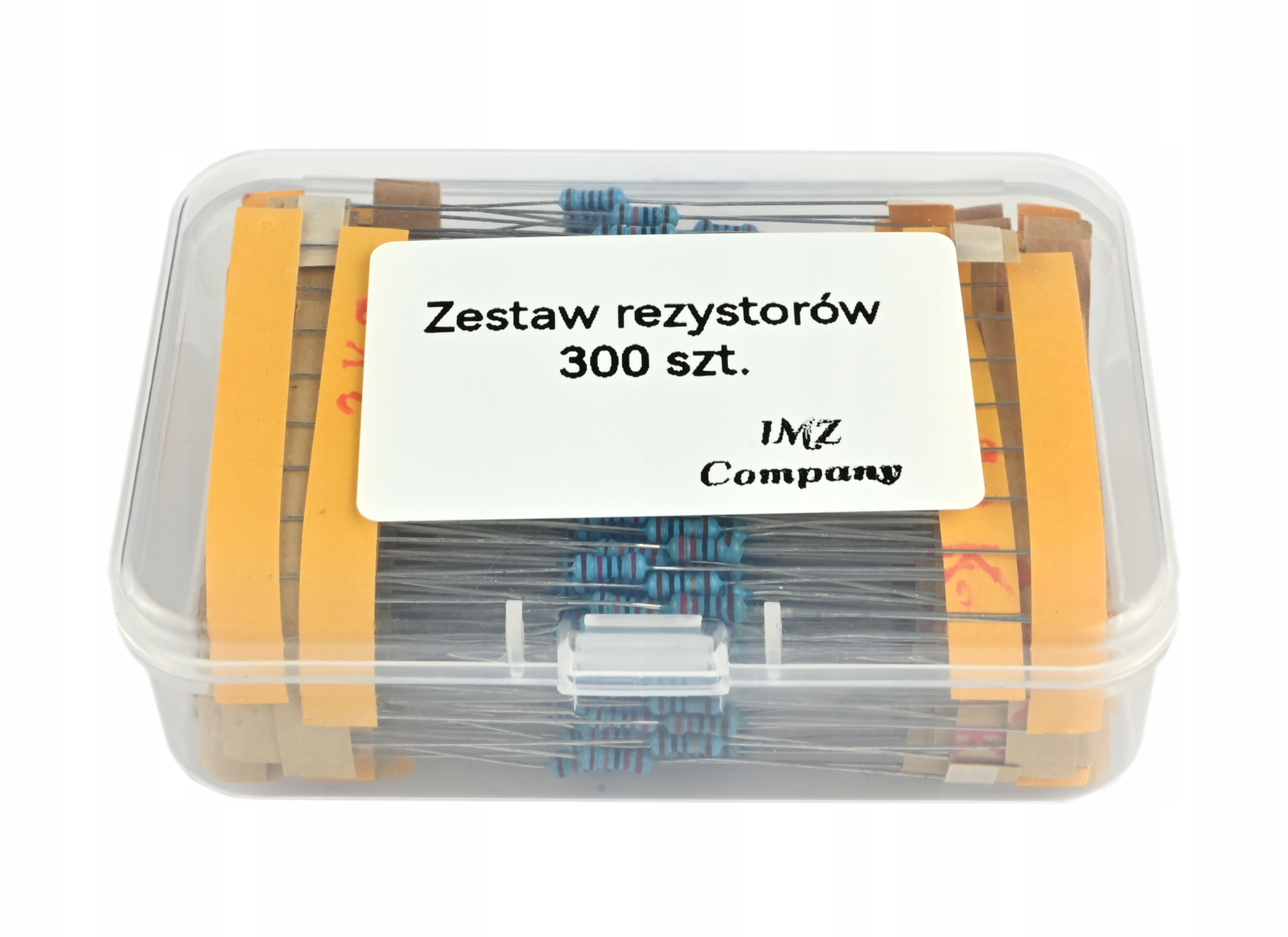 Zestaw rezystorów 300 szt. - 30 wartości