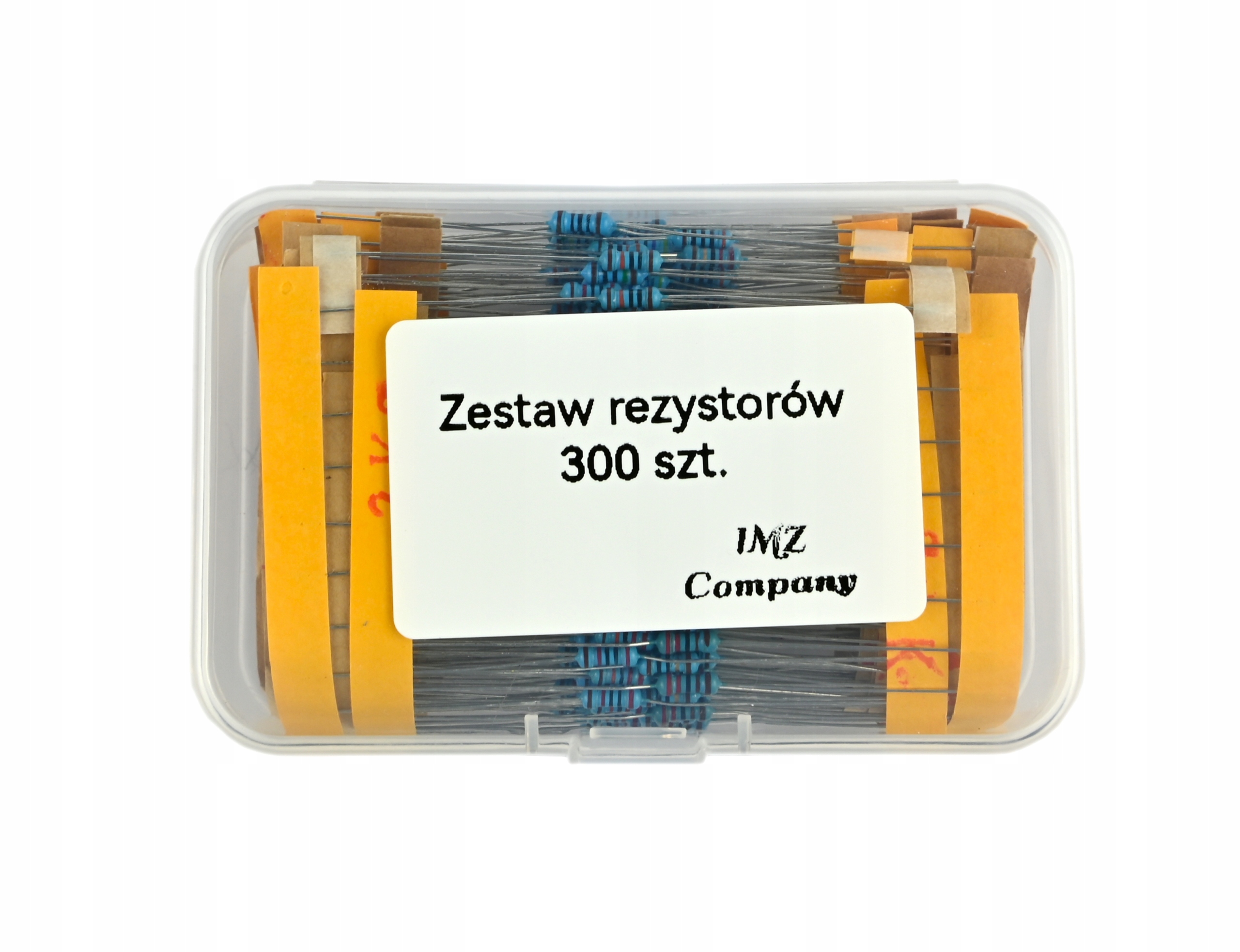 Zestaw rezystorów 300 szt. - 30 wartości — zdjęcie produktu