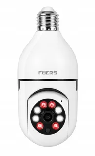 Fuers Kamera IP WiFi E27 2MP Full HD PTZ 2.4GHz