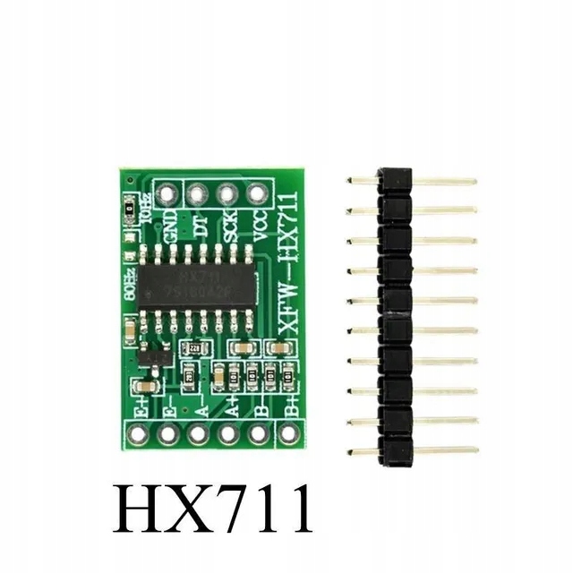 Zestaw HX711 Belka Tensometryczna 20kg długość 80mm 2xM4, 2xM5 Waga ADC 24 — zdjęcie produktu