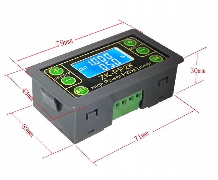 IMZ Sterownik PWM 150W Regulator silnika, LED, wtryskiwacze ZK-PP2K — zdjęcie produktu